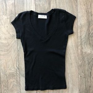 Black cap sleeved Juicy t shirt